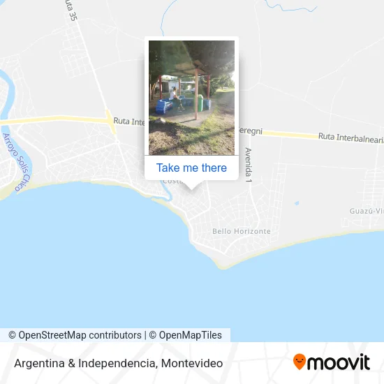 Argentina & Independencia map