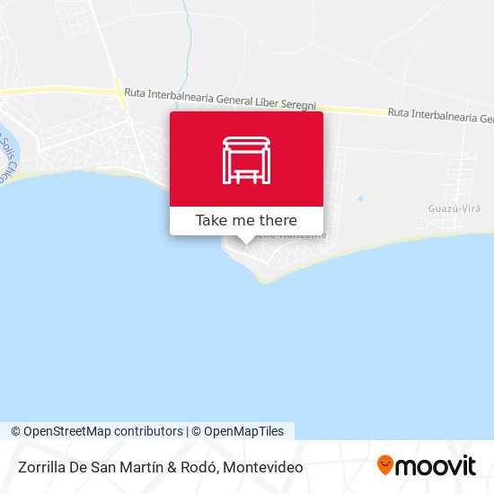 Zorrilla De San Martín & Rodó map
