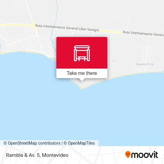 Rambla & Av. 5 map