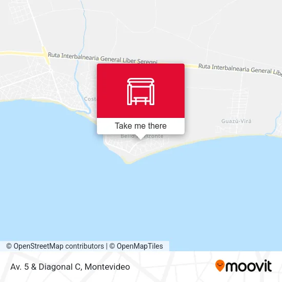 Mapa de Av. 5 & Diagonal C
