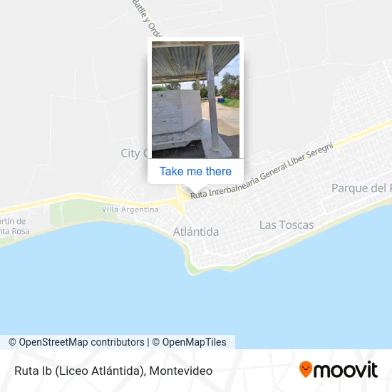 Ruta Ib (Liceo Atlántida) map