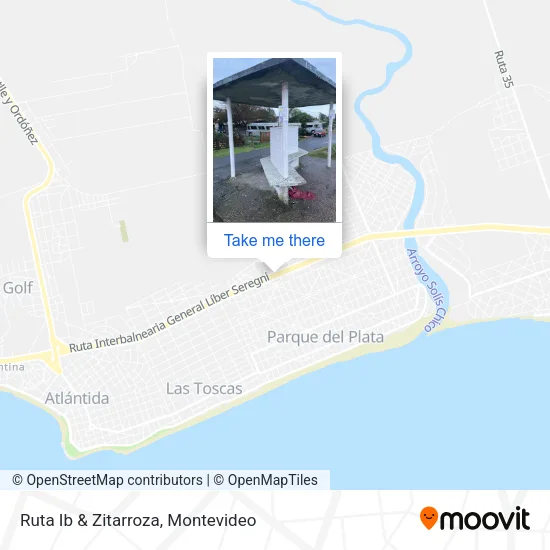 Ruta Ib & Zitarroza map