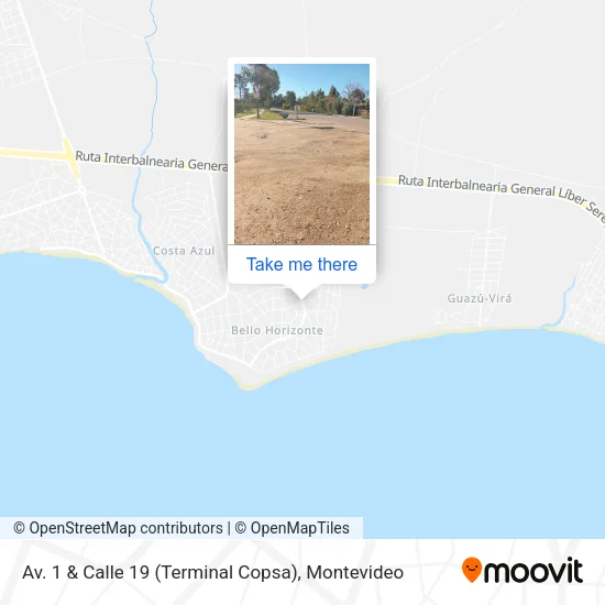 Av. 1 & Calle 19 (Terminal Copsa) map