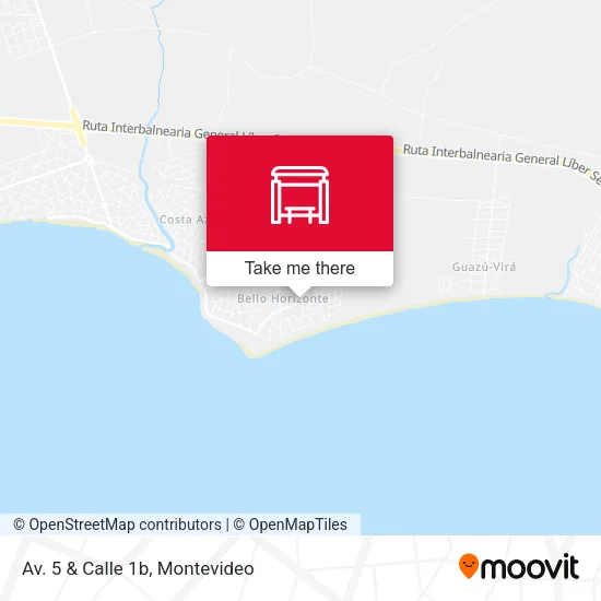 Av. 5 & Calle 1b map