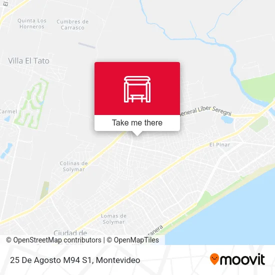 25 De Agosto M94 S1 map