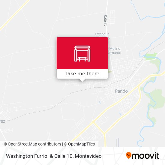 Washington Furriol & Calle 10 map
