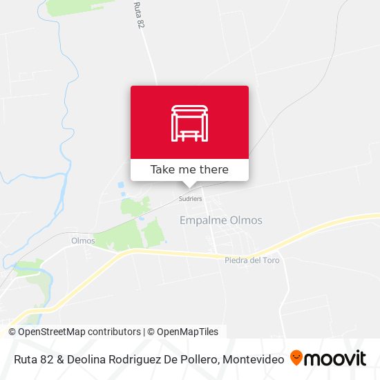 Mapa de Ruta 82 & Deolina Rodriguez De Pollero