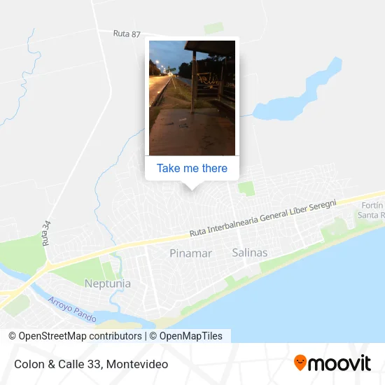 Colon & Calle 33 map