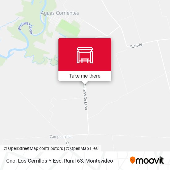 Mapa de Cno. Los Cerrillos Y Esc. Rural 63