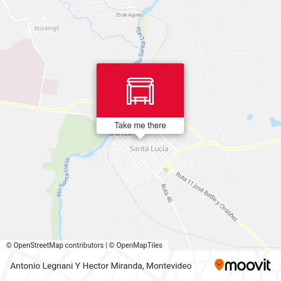 Antonio Legnani Y Hector Miranda map