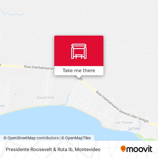 Presidente Roosevelt & Ruta Ib map