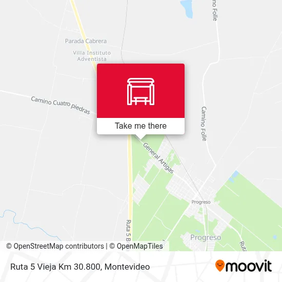 Ruta 5 Vieja Km 30.800 map