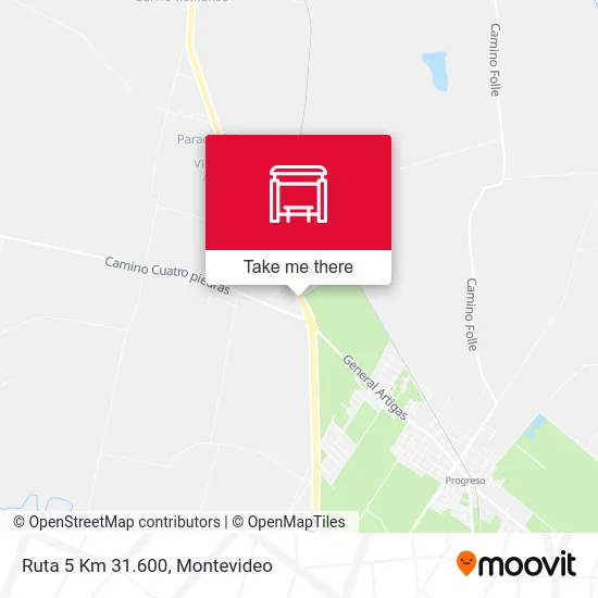 Ruta 5 Km 31.600 map