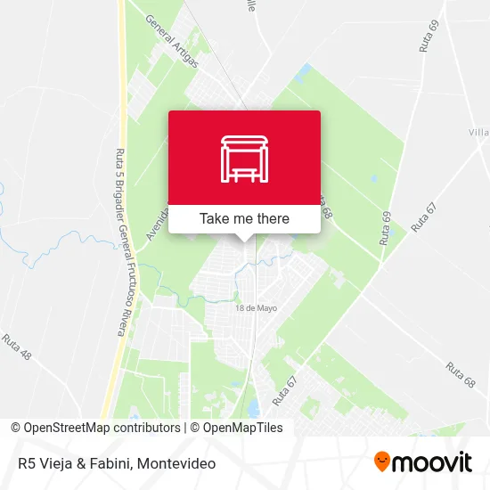 Mapa de R5 Vieja & Fabini