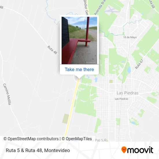 Mapa de Ruta 5 & Ruta 48