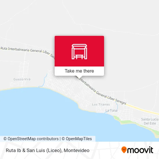 Ruta Ib & San Luis (Liceo) map