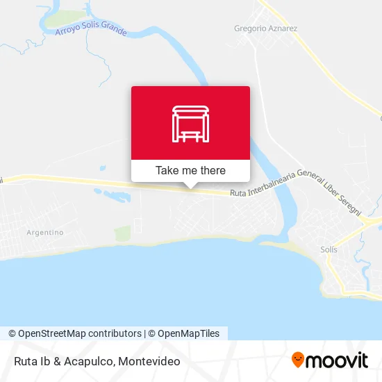 Ruta Ib & Acapulco map