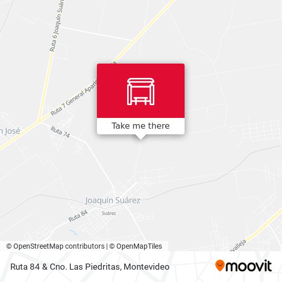Ruta 84 & Cno. Las Piedritas map