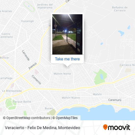 Veracierto - Felix De Medina map