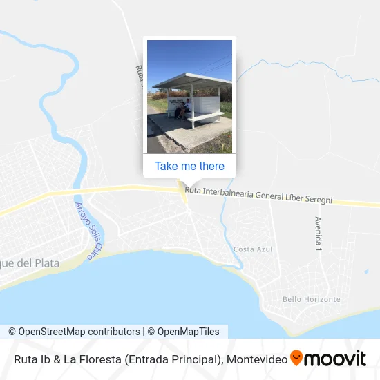 Ruta Ib & La Floresta (Entrada Principal) map