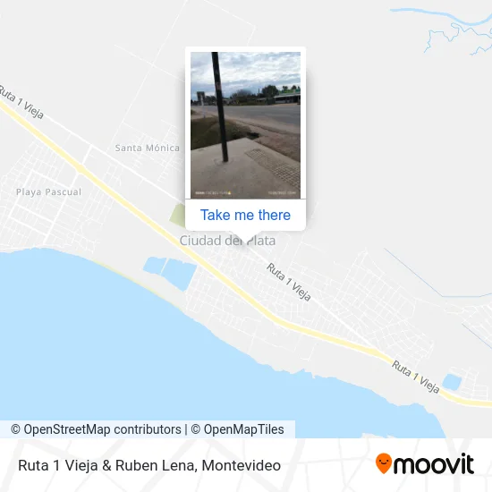 Ruta 1 Vieja & Ruben Lena map