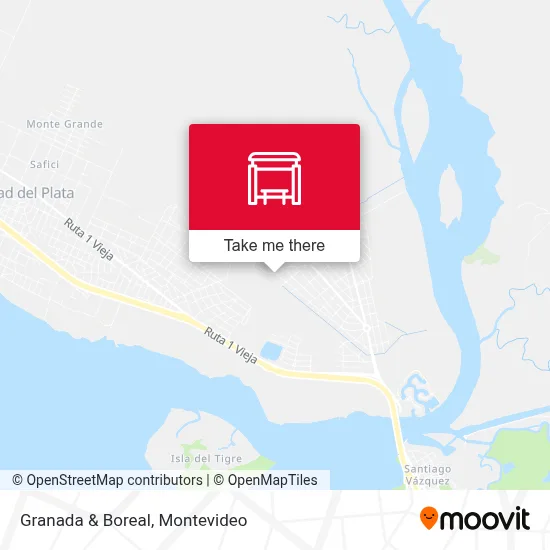 Granada & Boreal map