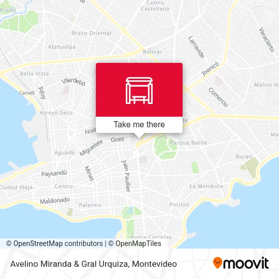 Mapa de Avelino Miranda & Gral Urquiza