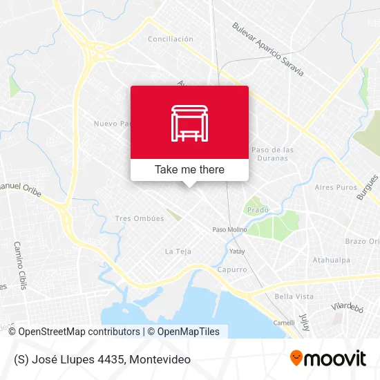 (S) José Llupes 4435 map