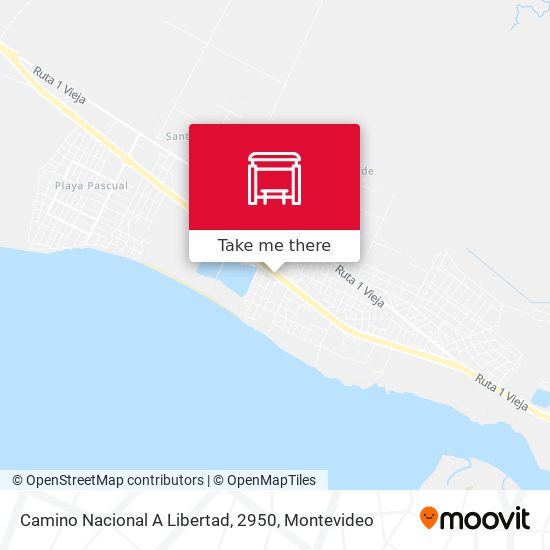 Camino Nacional A Libertad, 2950 map