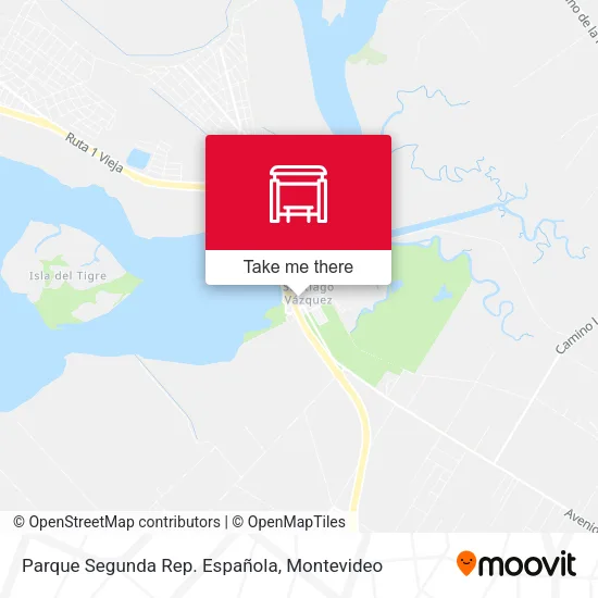 Parque Segunda Rep. Española map