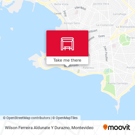 Wilson Ferreira Aldunate Y Durazno map