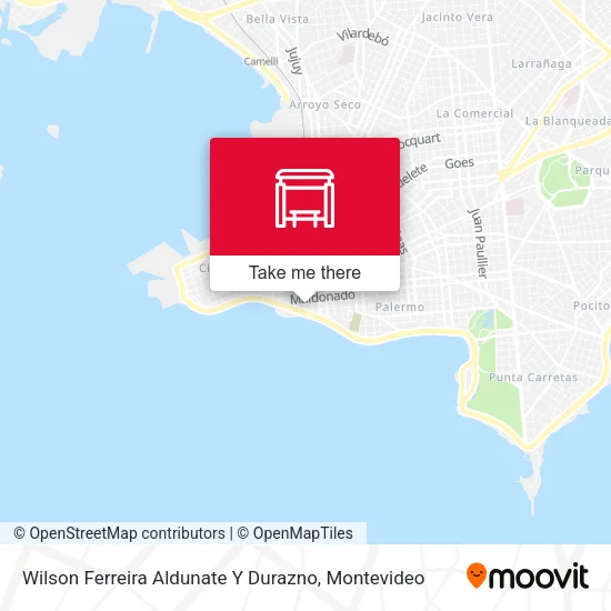 Mapa de Wilson Ferreira Aldunate Y Durazno