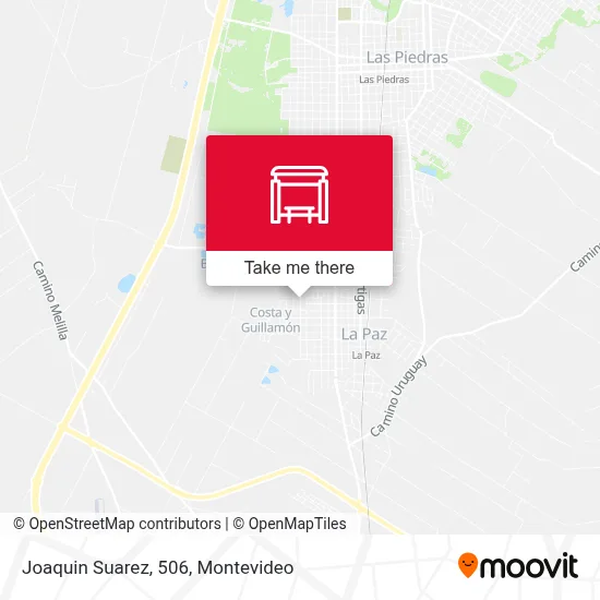 Joaquin Suarez, 506 map