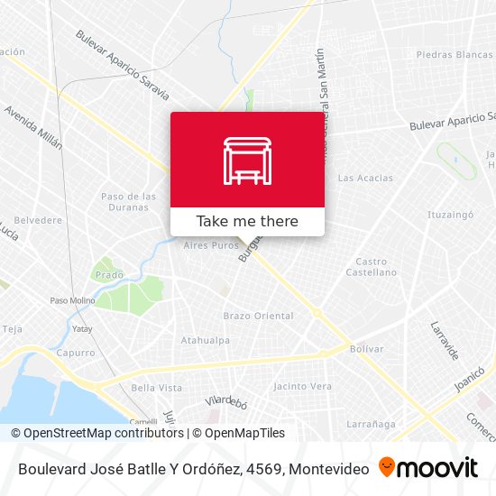 Boulevard José Batlle Y Ordóñez, 4569 map