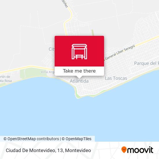 Ciudad De Montevideo, 13 map