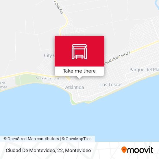 Ciudad De Montevideo, 22 map