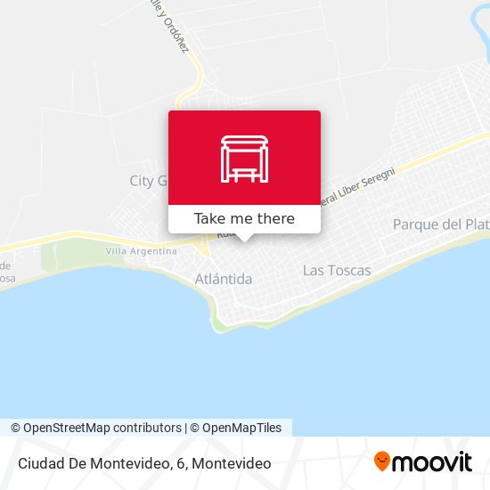 Ciudad De Montevideo, 6 map