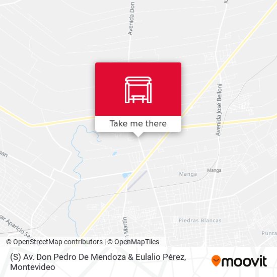 Mapa de (S) Av. Don Pedro De Mendoza & Eulalio Pérez