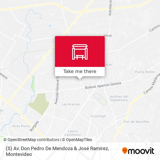 Mapa de (S) Av. Don Pedro De Mendoza & José Ramírez