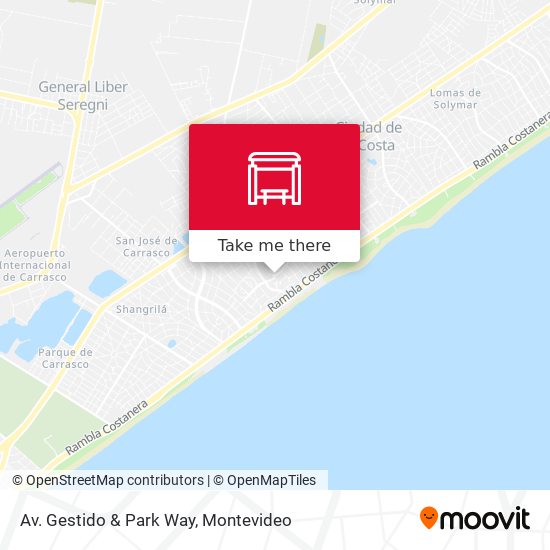 Mapa de Av. Gestido & Park Way