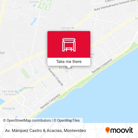 Av. Márquez Castro & Acacias map