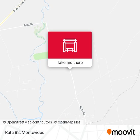 Mapa de Ruta 82