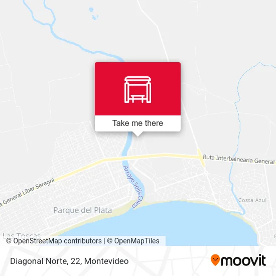 Diagonal Norte, 22 map