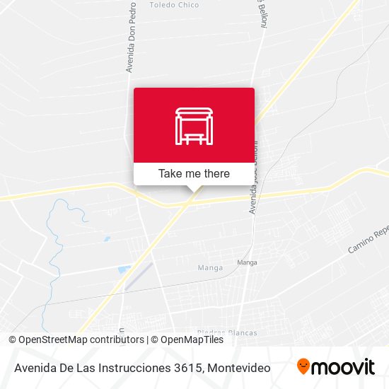 Avenida De Las Instrucciones 3615 map