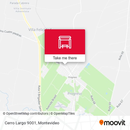 Cerro Largo 9001 map