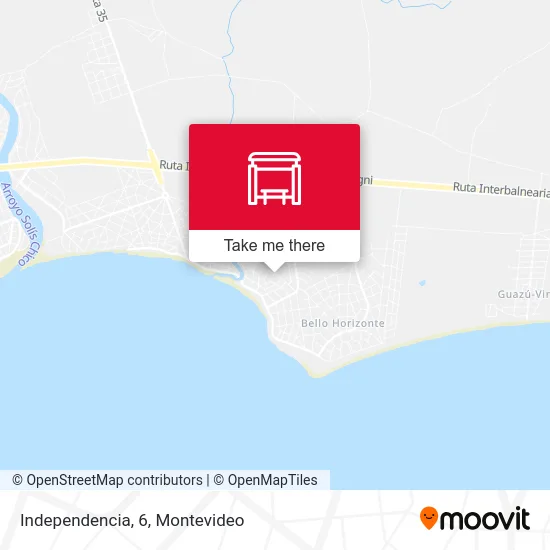 Independencia, 6 map