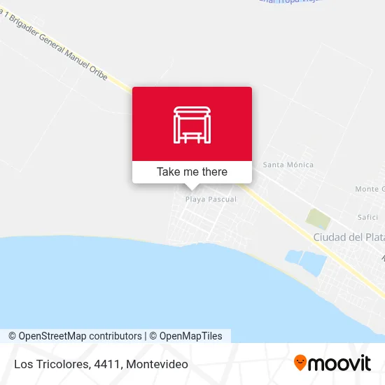 Los Tricolores, 4411 map