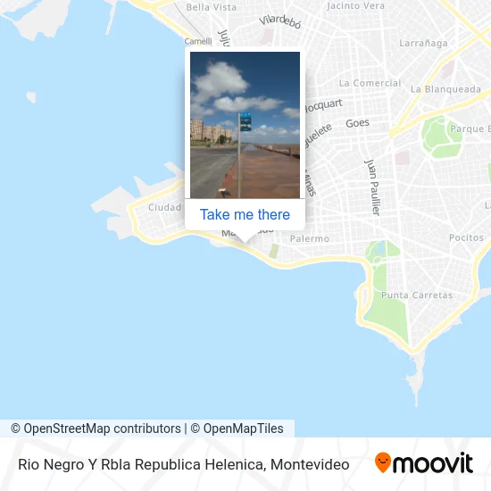 Rio Negro Y Rbla Republica Helenica map