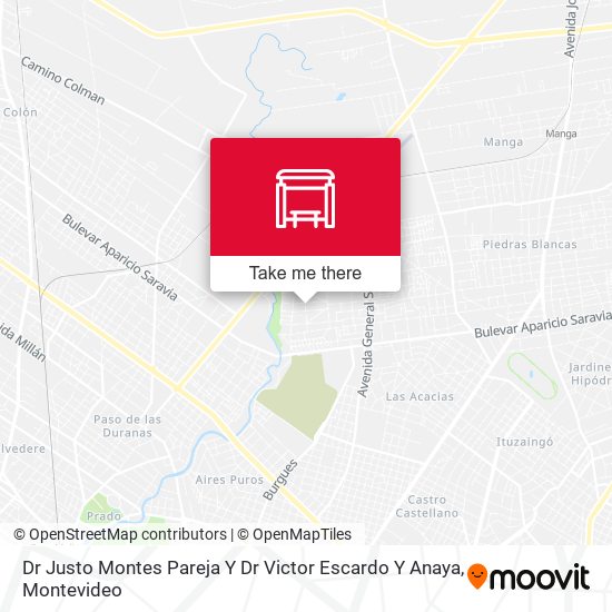 Dr Justo Montes Pareja Y Dr Victor Escardo Y Anaya map