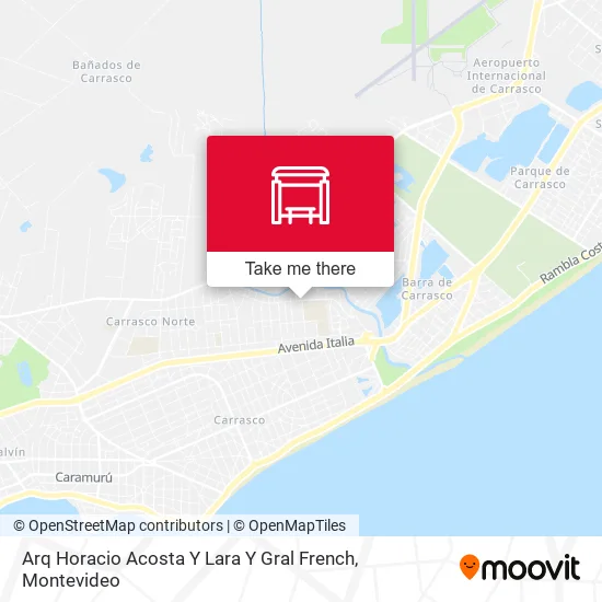 Arq Horacio Acosta Y Lara Y Gral French map